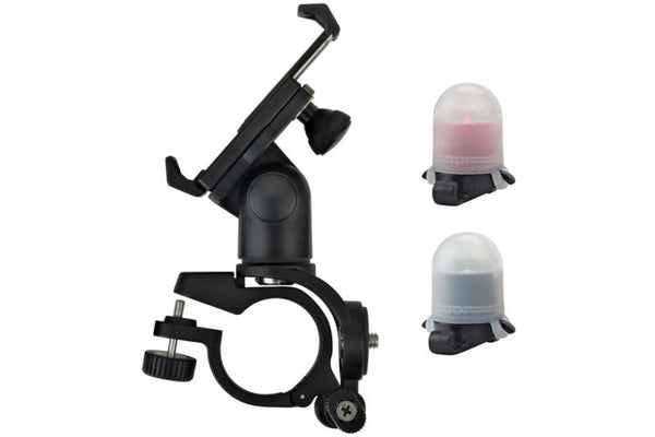 Joby GripTight Bike Mount PRO Phone Holder + Red & White Visibilty LED Light Pack