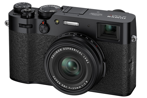 Fujifilm X100V Mirrorless Camera with 23mm f/2 Fujinon Lens - Black
