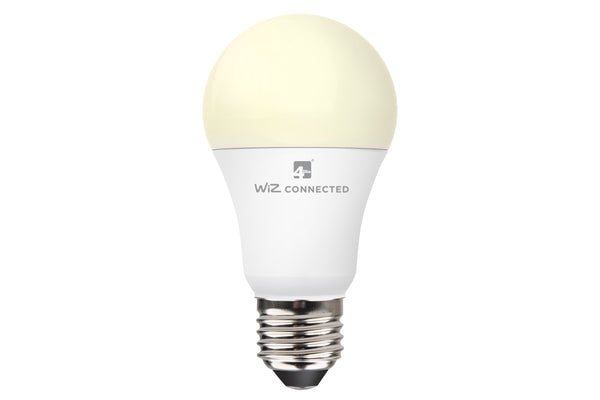 4lite WiZ Connected A60 White WiFi LED Smart Bulb - E27 Large Screw