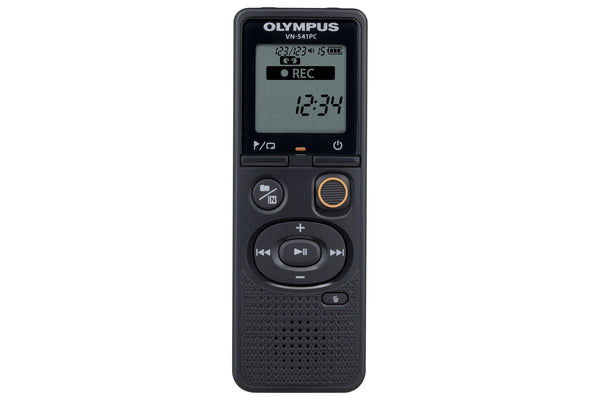 Olympus VN-541PC 4GB Digital Voice Recorder with Battery & Micro USB Cable - Black