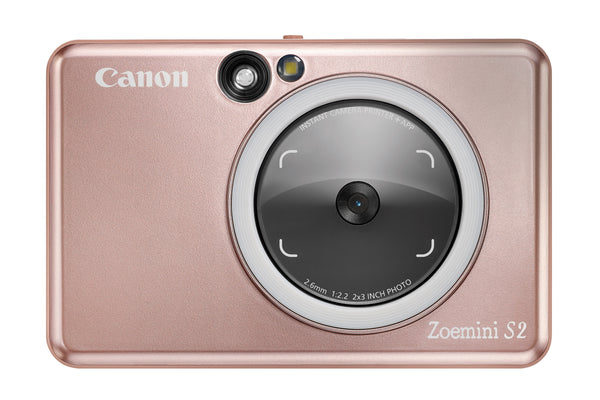Canon Zoemini S2 Pocket Size 2-in-1 Instant Camera (10 Shots) - Rose Gold