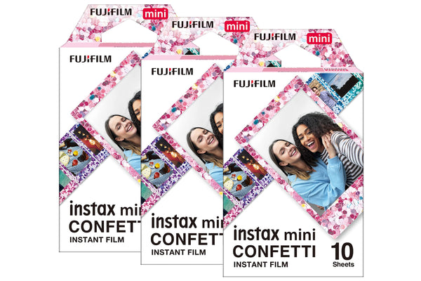 Fujifilm Instax Mini Confetti Photo Film - 30 Shot Pack