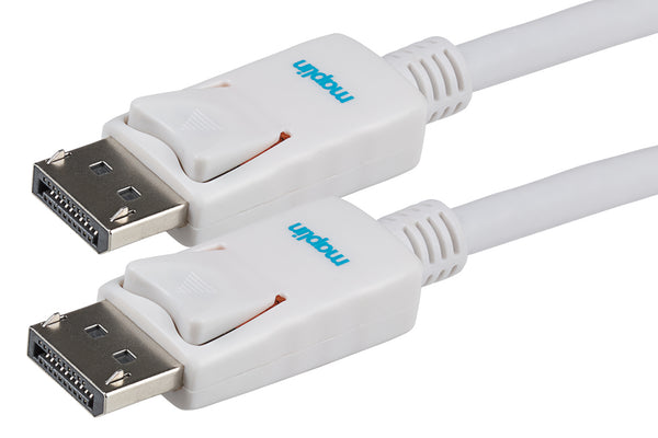 Maplin Premium DisplayPort to DisplayPort 3m - White