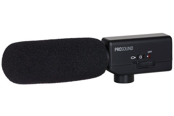 ProSound On Camera Super Cardioid Electret Condenser Zoom Video Microphone