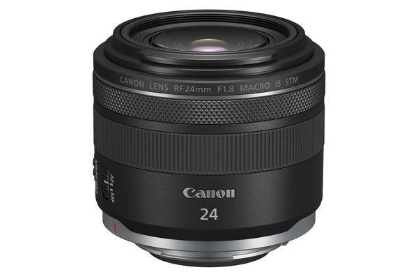Canon RF 24mm F1.8 MACRO IS STM Lens - Black