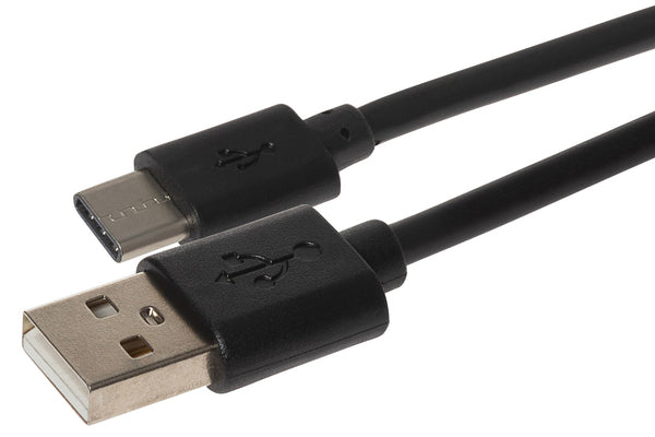 Maplin USB-C to USB-A Cable 3m Black