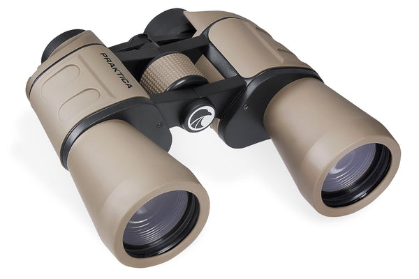 PRAKTICA Falcon 10x50mm Porro Prism Field Binoculars - Sand