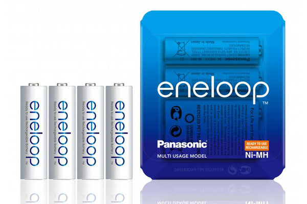 Panasonic Eneloop Rechargeable Ni-MH AA Batteries - Pack of 4