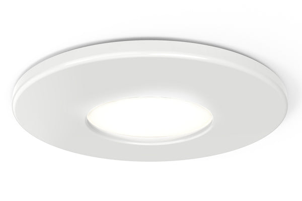 4lite IP65 3000K LED Downlight - White