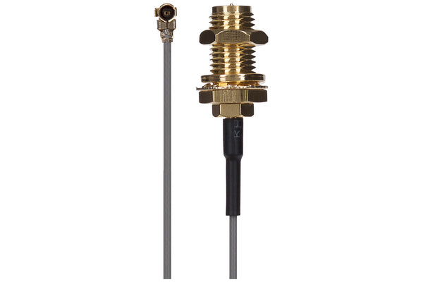 Maplin IPAX/U.FL Male to SMA Female Antenna Lead Cable - 0.15m