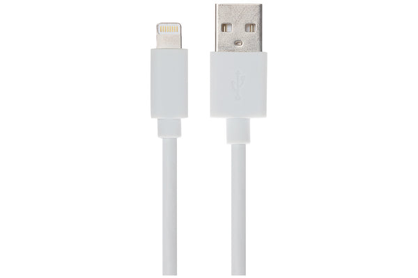 Maplin Lightning Connector to USB-A Cable 3m White