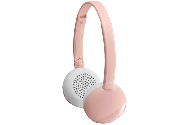 JVC HA-S22W Wireless Bluetooth On-Ear Headphones - Pink