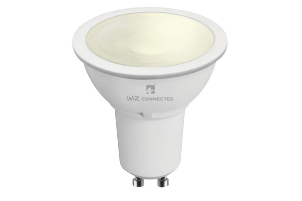 4lite Wiz Connected Dimmable Warm White WiFi LED Smart Bulb - GU10