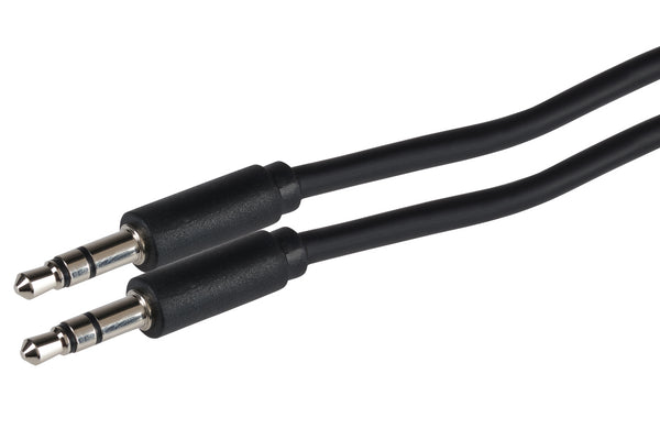 Maplin 3.5mm Aux Stereo 3 Pole TRS Jack Plug to 3.5mm 3 Pole TRS Jack Plug Cable 1.5m