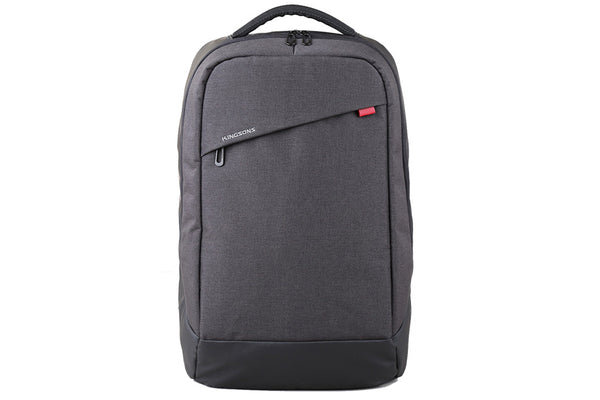 Kingsons Executive Series Water-Resistant 15.6" Laptop Backpack - Grey