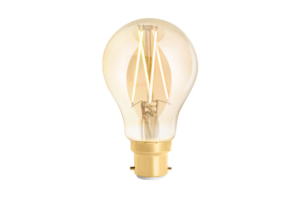 4lite WiZ Connected A60 Amber WiFi LED Smart Bulb - B22 Bayonet