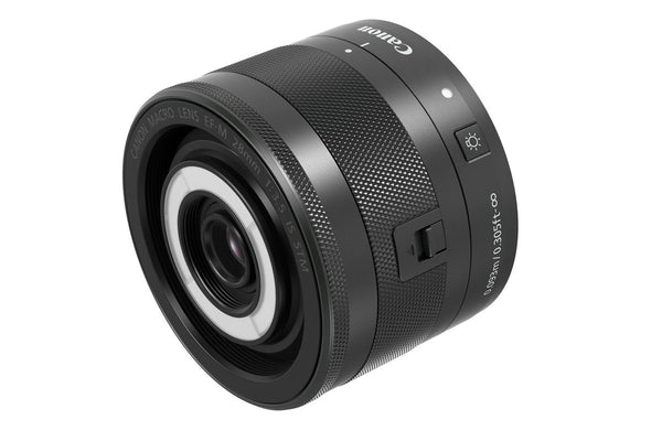 Canon EF-M 28mm f/3.5 Macro IS STM Lens for EOS M - Black