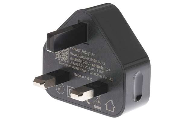 Maplin 1 Port USB-A 5V 1 Amp Wall Charger