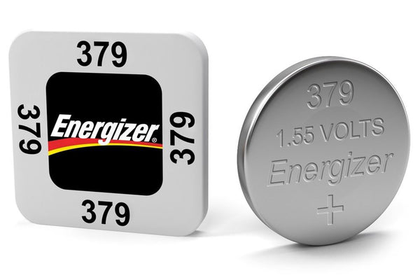 Energizer SR63 S56 379 1.55V Silver Oxide Coin Cell Battery