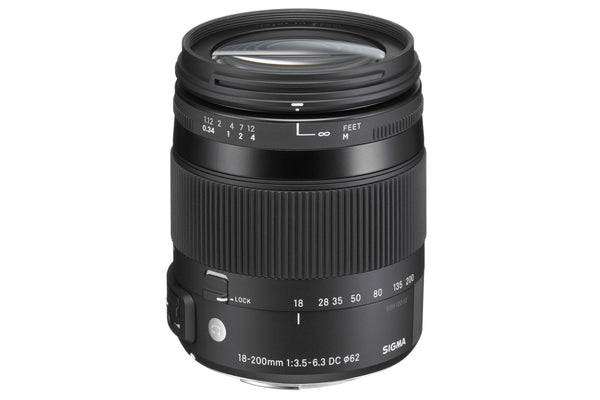 Sigma 18-200mm f/3.5-6.3 DC Macro OS HSM Contemporary Lens Nikon Fit