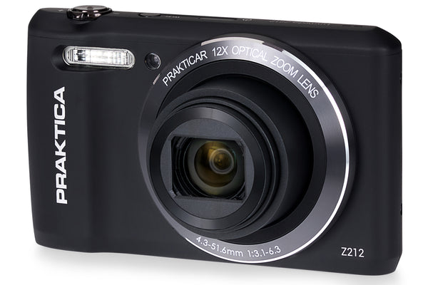 PRAKTICA Luxmedia Z212 20MP 12x Zoom Compact Camera - Black