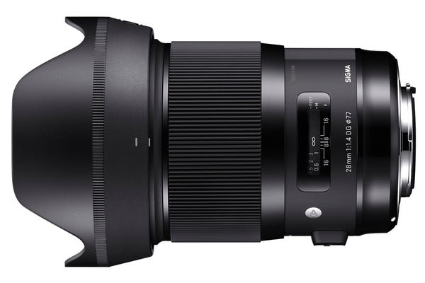 Sigma 28mm f/1.4 DG HSM Art Prime Lens Canon fit