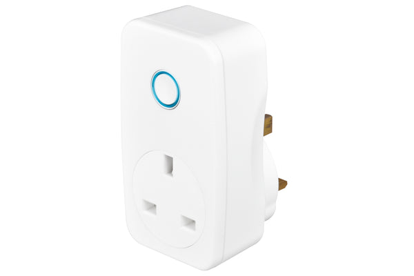 British General 13A Power Adapter with Smart Home Control - White