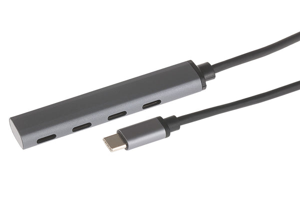 Nikkai USB-C Multiport Hub to 4x USB-C Ports with 13cm Cable