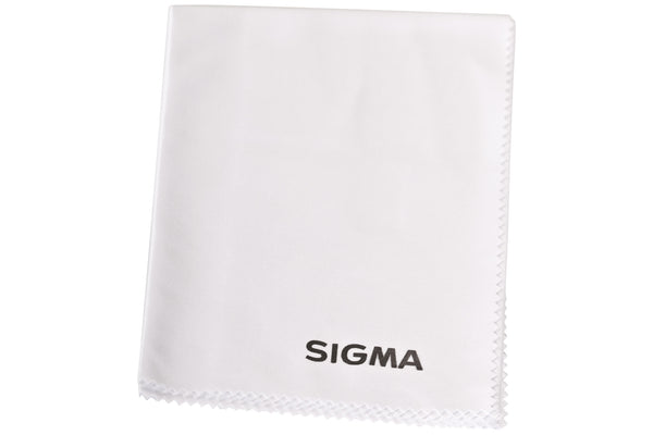 Sigma Large Micro Fiber Lens Cleaning Cloth - White