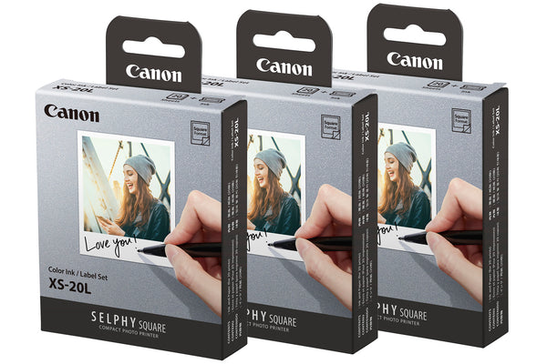 Canon XS-20L 2.7" x 2.7" Square Photo Paper for QX10 Printer - 60 Shots