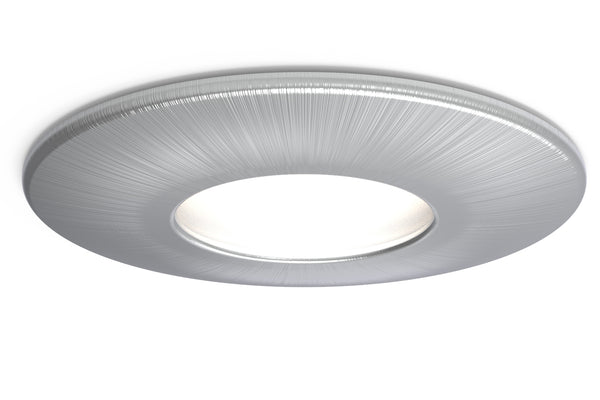 4lite IP65 GU10 Fire-Rated Downlight - Satin Chrome