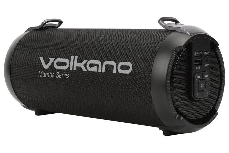 Volkano Mamba Portable Wireless Bluetooth Speaker - Black